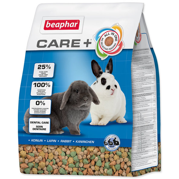 Beaphar CARE+ krmivo pro králíky 1,5 kg