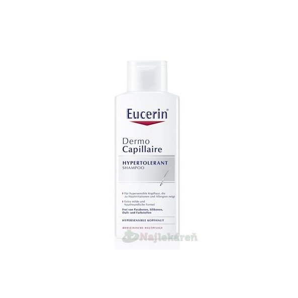 EUCERIN DermoCapillaire hypersenzitivní šampon 250 ml