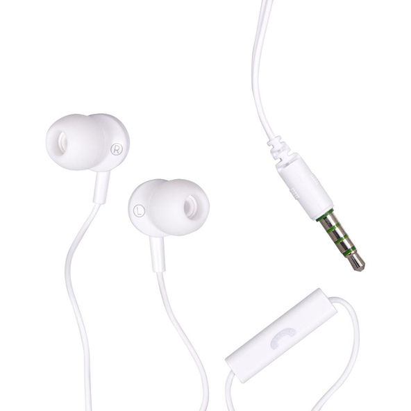 MAXELL EB875 earbuds s mikrofonem white