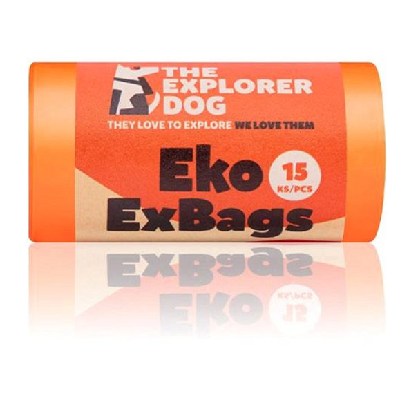 Explorer Dog sáčky na psí exkrementy v rolce 15 ks