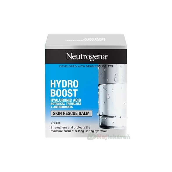 Neutrogena Hydro Boost Skin Rescue pleťový balzám 50 ml