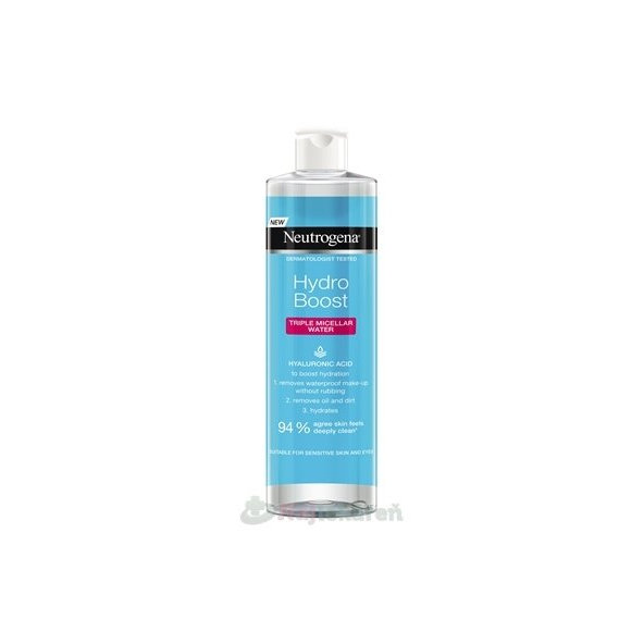 Neutrogena Hydro Boost micelární voda 3v1 400 ml