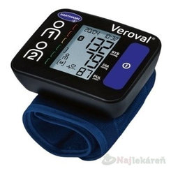 Veroval Compact + connect zápěstní tlakoměr s manžetou BPW 26