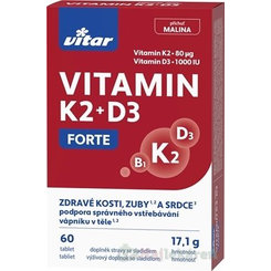 Vitar Vitamin K2 + D3 Forte 60 tablet