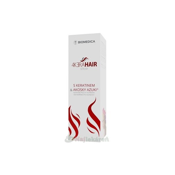 BIOMEDICA 4KERAHAIR Sérum s keratinem & Akosky Azuki 210 ml
