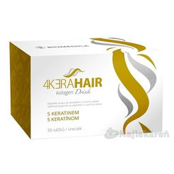 Biomedica 4KeraHair Kolagen drink s keratinem 30 sáčků