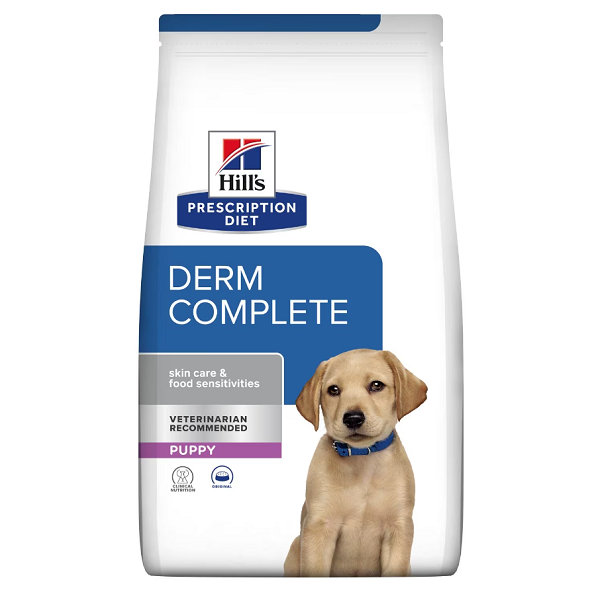 Hill's PD Canine Derm Complete Puppy granule pro štěňata 1,5 kg
