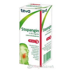 STOPANGIN ústní sprej na bolest v krku 30 ml