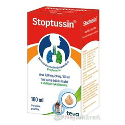 STOPTUSSIN sirup na dráždivý kašel 180 ml