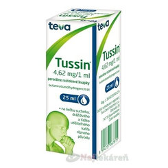 Tussin kapky na kašel 25 ml