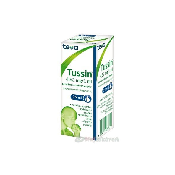 Tussin kapky na kašel 25 ml