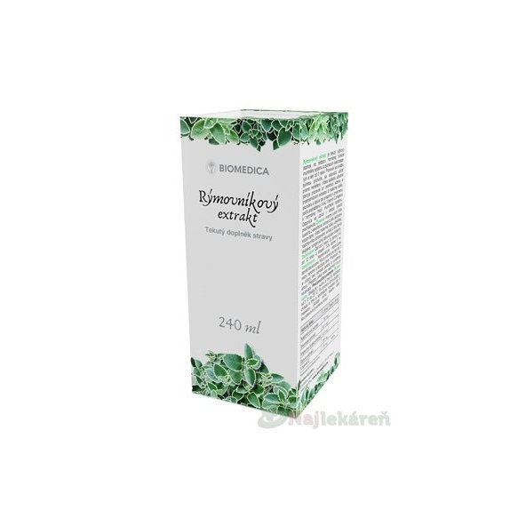 Biomedica Rýmovníkový bylinný balzám 240 ml