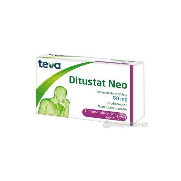 Ditustat Neo potahované tablety 60 mg 10 tablet