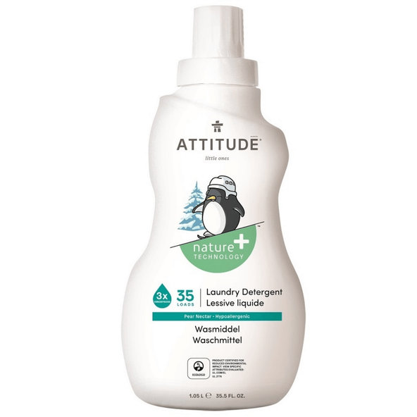 Attitude dětský prací gel hrušková šťáva 1050 ml