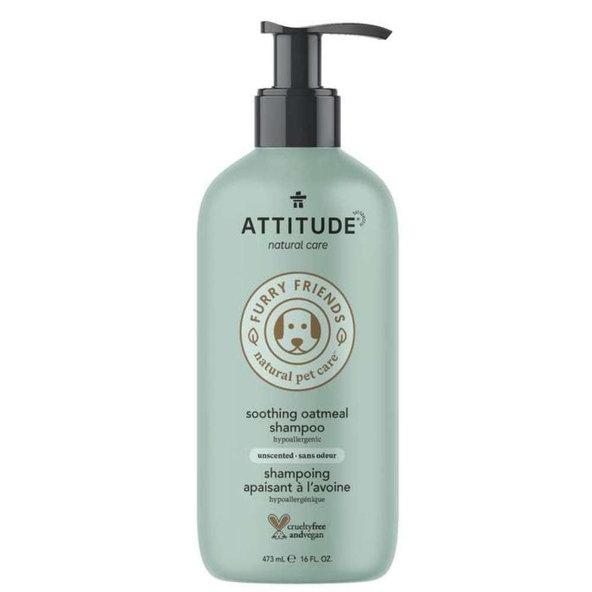 Attitude zklidňující šampon s ovesnými vločkami pro mazlíčky 473 ml