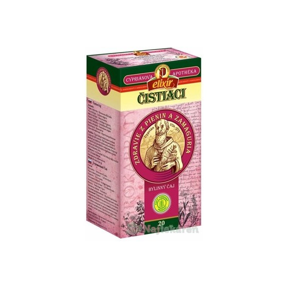 AGROKARPATY Cyprián čisticí bylinný čaj 20x2 g