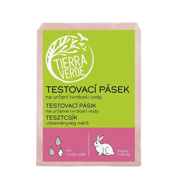 Tierra Verde testovací pásek na tvrdost vody