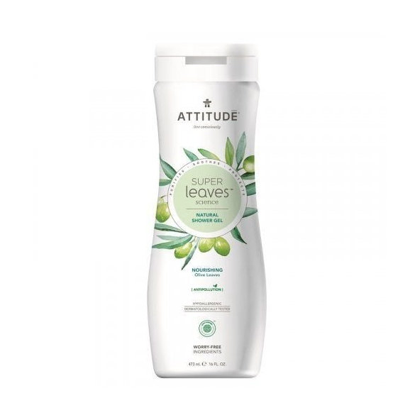 Attitude Super Leaves přírodní tělové mýdlo olivové listy 473 ml