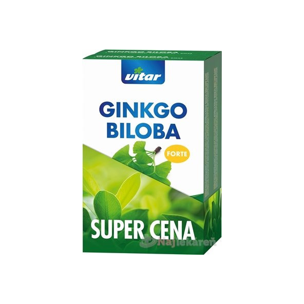VITAR Ginkgo Biloba Forte Duopack 2x60 tablet