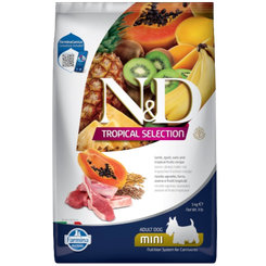 Farmina N&D Dog Tropical Selection AG adult mini jehněčí 1,5 kg