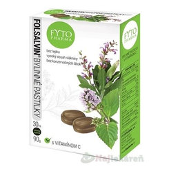 FYTO Folsalvin bylinné pastilky vitamin C 30 ks