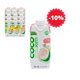 Cocoxim kokosová voda lotosový květ XL 12×330 ml