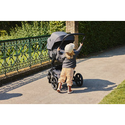 Easywalker kočík Harvey 5 Pebble Grey XXL set