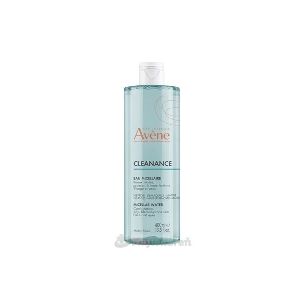 AVENE Cleanance micelární voda 400 ml