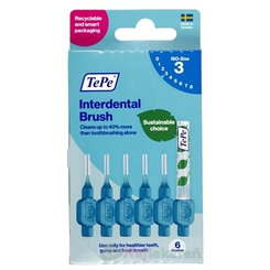 TePe medzizubní kartáčky 0,6 mm size 3 modré 6 ks