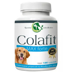 Colafit Max Forte kloubní výživa pro starší psy 100 kapslí