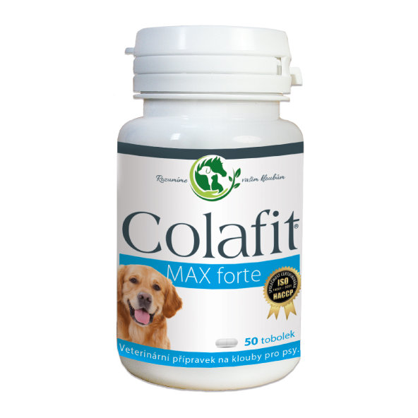 Colafit Max Forte kloubní výživa pro starší psy 50 kapslí