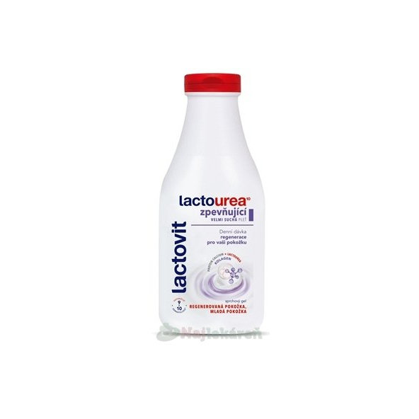 Lactovit LactoUrea zpevňující sprchový gel velmi suchá pokožka 500 ml