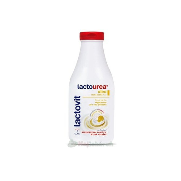 Lactovit LactoUrea Oleo sprchový gel pro velmi suchou pokožku 500 ml