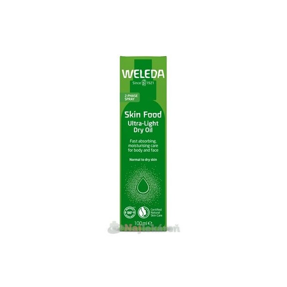 Weleda Skin Food Ultra-Light suchý olej na tělo a pleť 100 ml