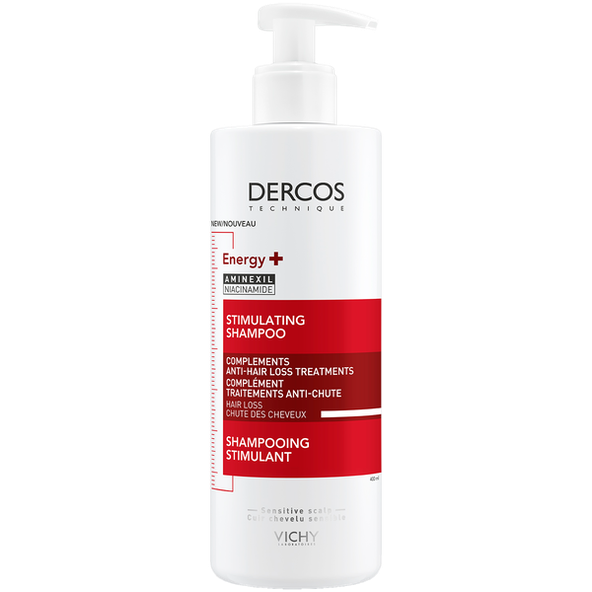 VICHY Dercos Energy+ šampon pro silnější a hustší vlasy 400 ml