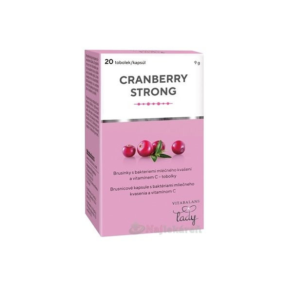 Vitabalans Cranberry Strong 20 kapslí