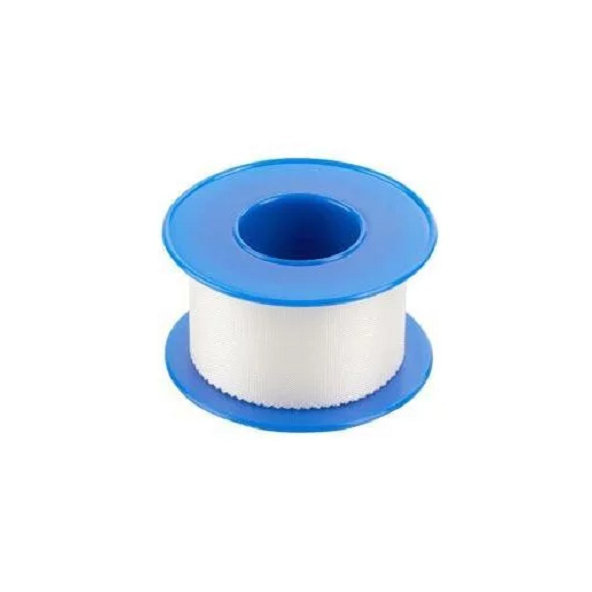 KRUUSE náplast Silk bílá 2,5 cm × 5 m