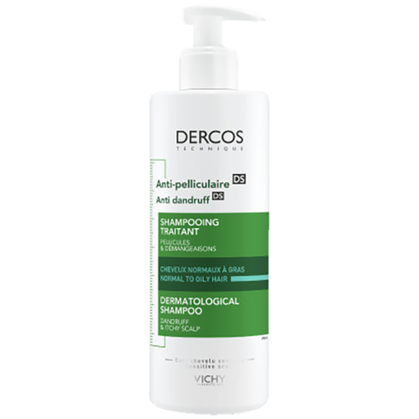 VICHY Dercos Anti-Pelliculaire šampon na mastné lupy 390 ml