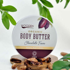 Wooden Spoon tělové máslo Čokoládová horečka 100 ml