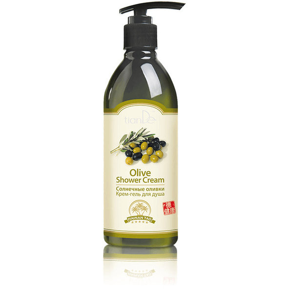 TianDe Krémový sprchový gel Sluneční olivy 350 g