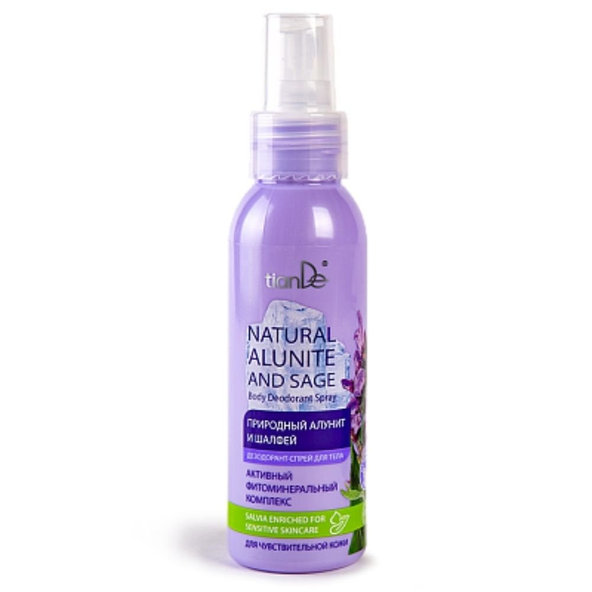 TianDe Tělový deodorant sprej Alunit a šalvěj 100 ml