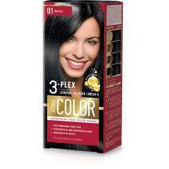 Aroma Color barva na vlasy černá č. 01