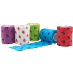 KRUUSE Fun-Flex bandáž Christmas 5 cm × 4,5 m 10 ks