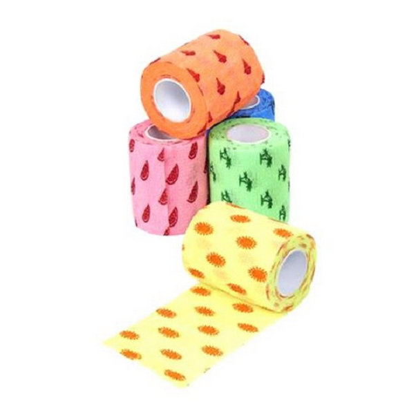 KRUUSE Fun-Flex bandáž Summer 5 cm × 4,5 m 10 ks