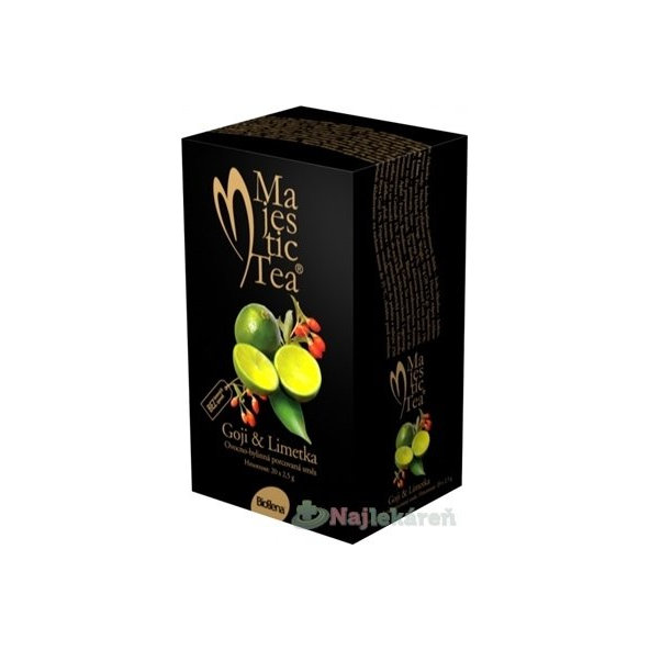 Biogena Majestic Tea goji s limetkou 20 sáčků