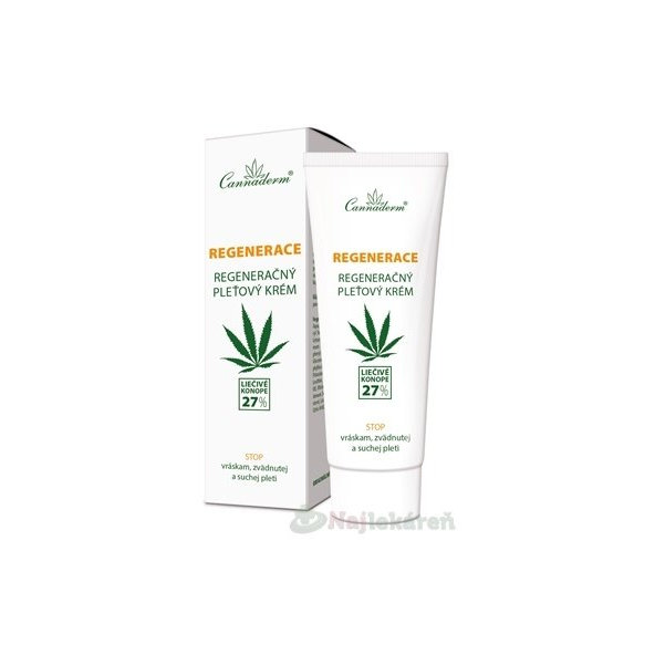 Cannaderm Regenerace regeneračný krém 75 g