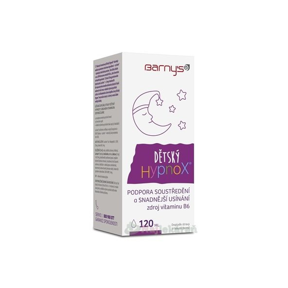 Barny's Dětský HypnoX sirup 120 ml