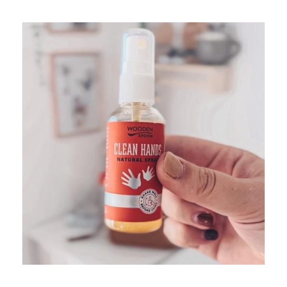 Wooden Spoon dezinfekční čisticí sprej na ruce 50 ml