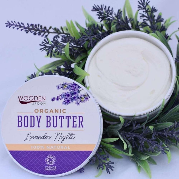 Wooden Spoon tělové máslo Levandulové noci 100 ml