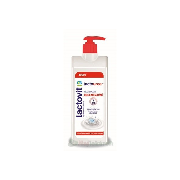 Lactovit LactoUrea tělové mléko 400 ml